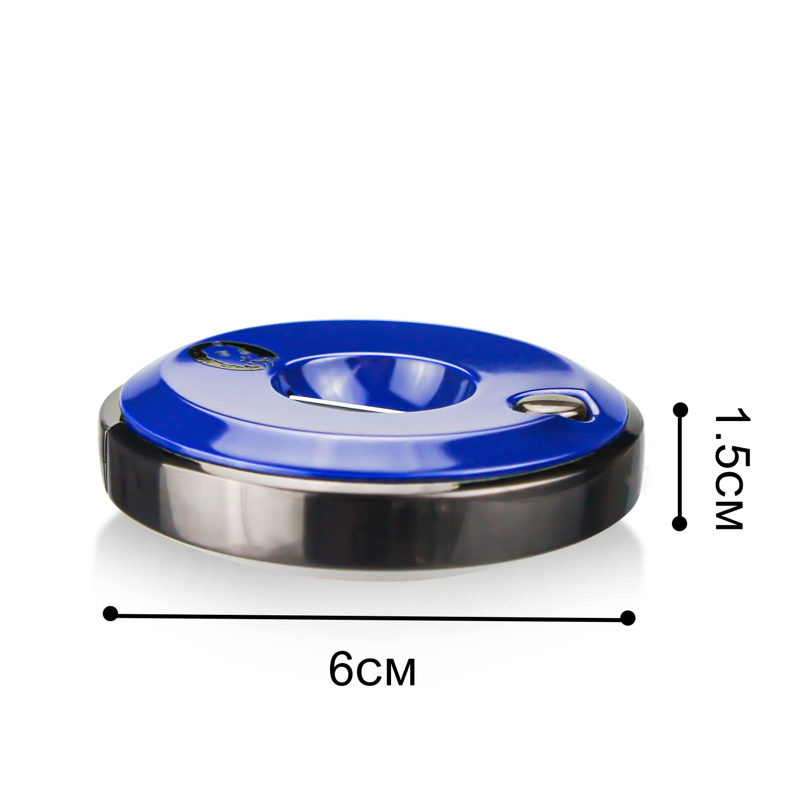 V-Cut Cigar Cutter - V-Shaped Stainless Steel Blade Cigars up to a Large 60+ Ring Gauge - Ergonomic Design & Gift Box Included