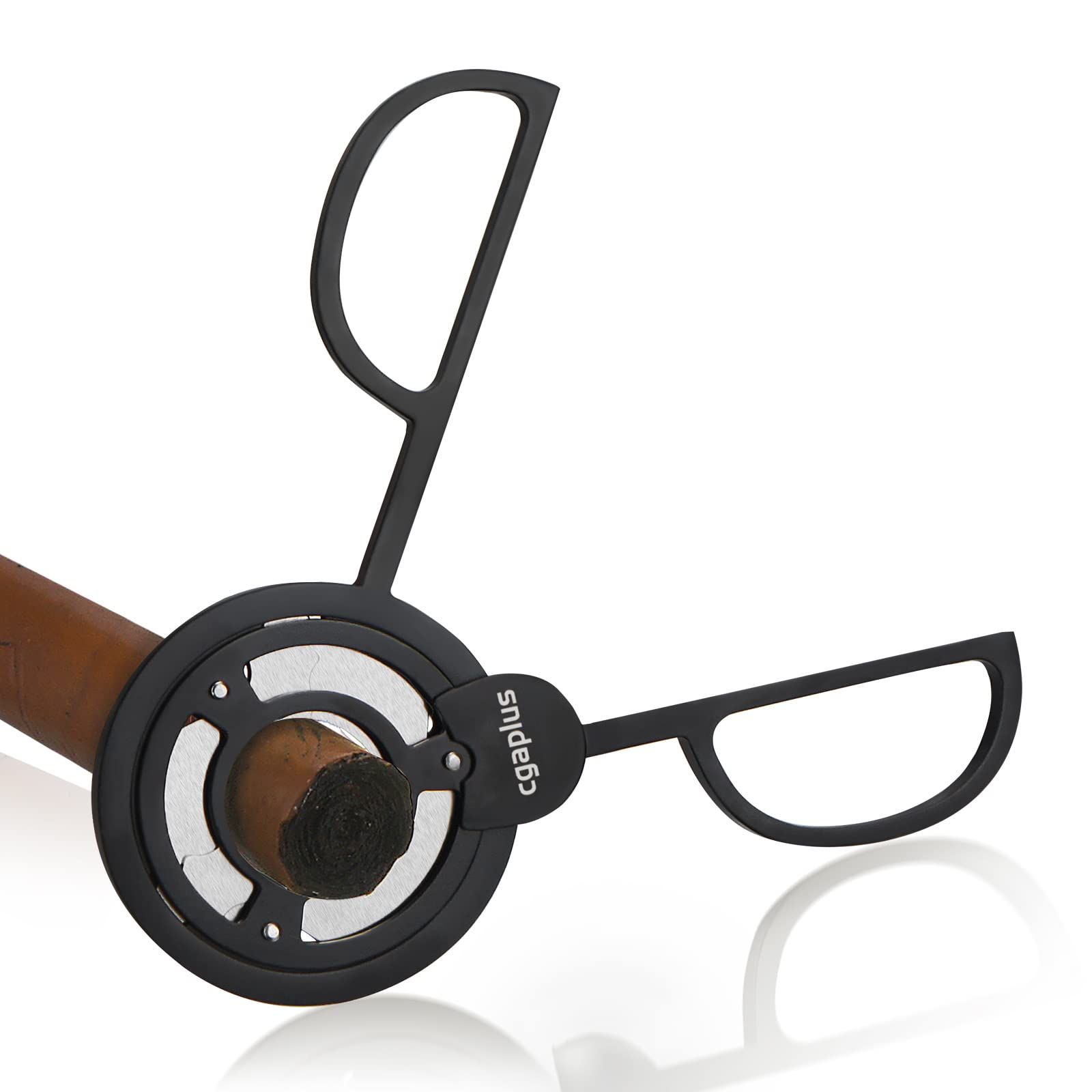 Cigar Cutter Ring Stainless Steel Cigar Scissors Cutter 3 Cut Blade Cigar Guillotine Cutter for Cigars