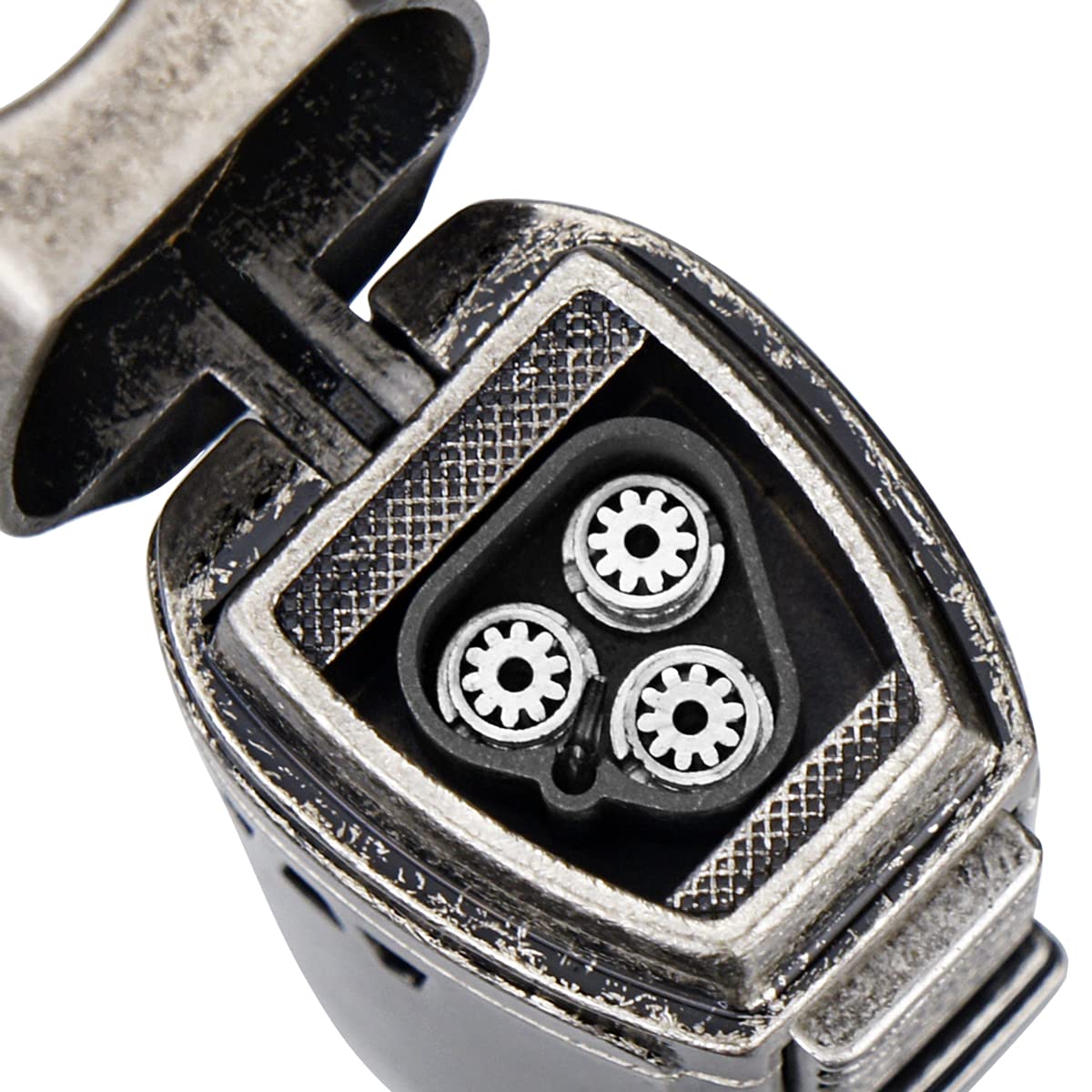 Lighter Torch with Punch Stand Rest on Top Windproof Triple Jet Refillable Scorch Lighters