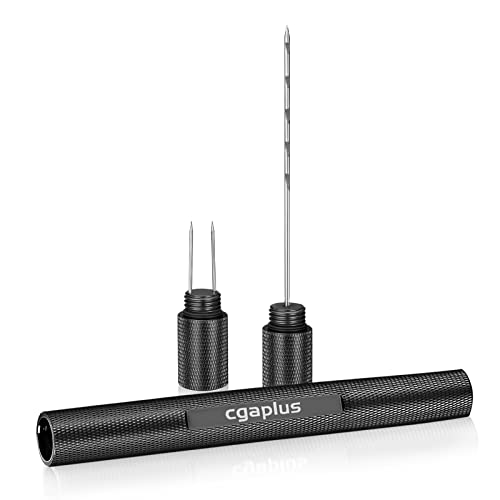 cgaplus Cigar Draw Enhancer Stainless Steel Cigar Needle Portable Cigar Tool for Cigar Lovers