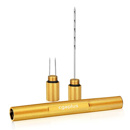 cgaplus Cigar Draw Enhancer Stainless Steel Cigar Needle Portable Cigar Tool for Cigar Lovers