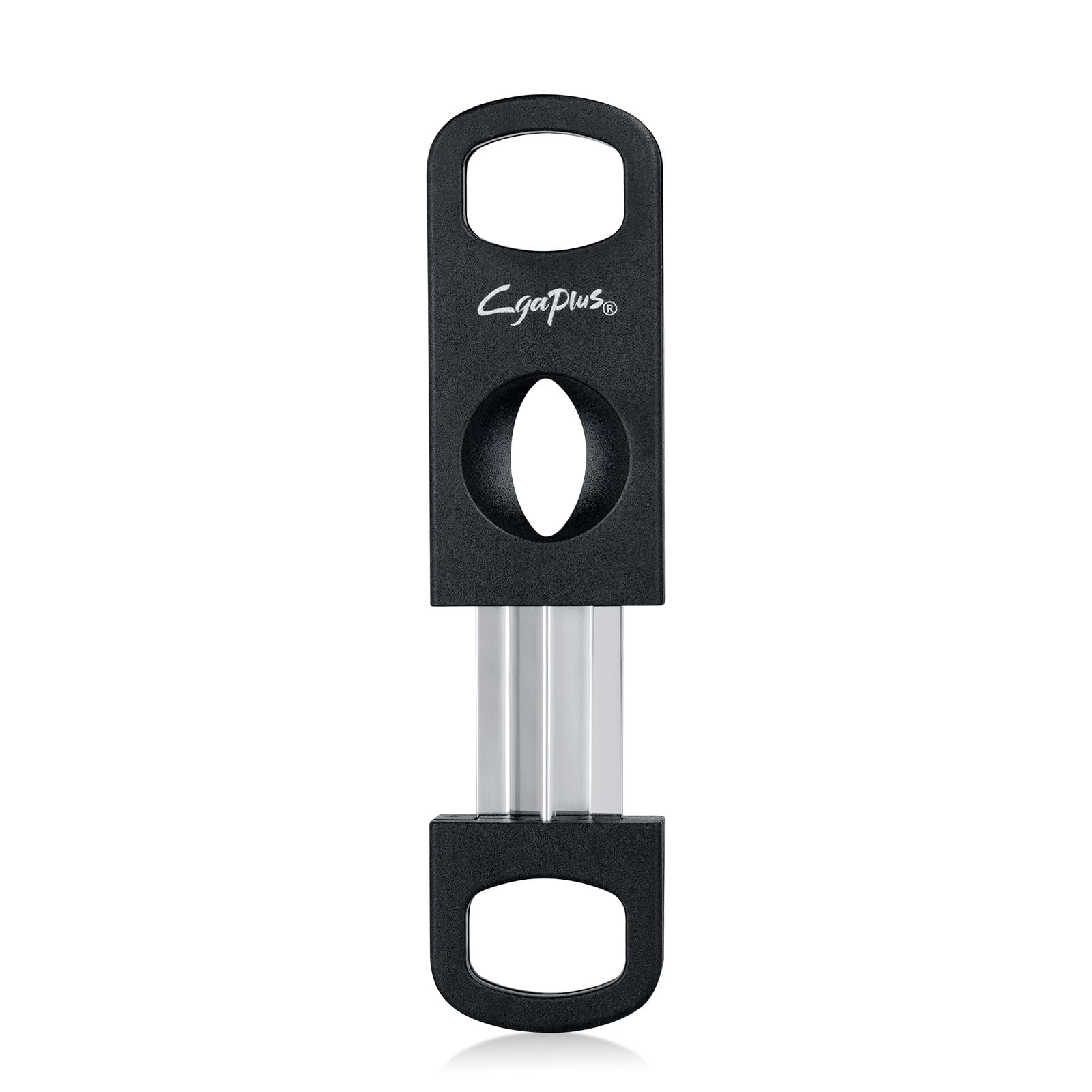 V Cut Cigar Cutter Set (2Pack) Cigar Accessories for Men, Plastic Smoking Accessories Tool, Portable with Cigar Stand