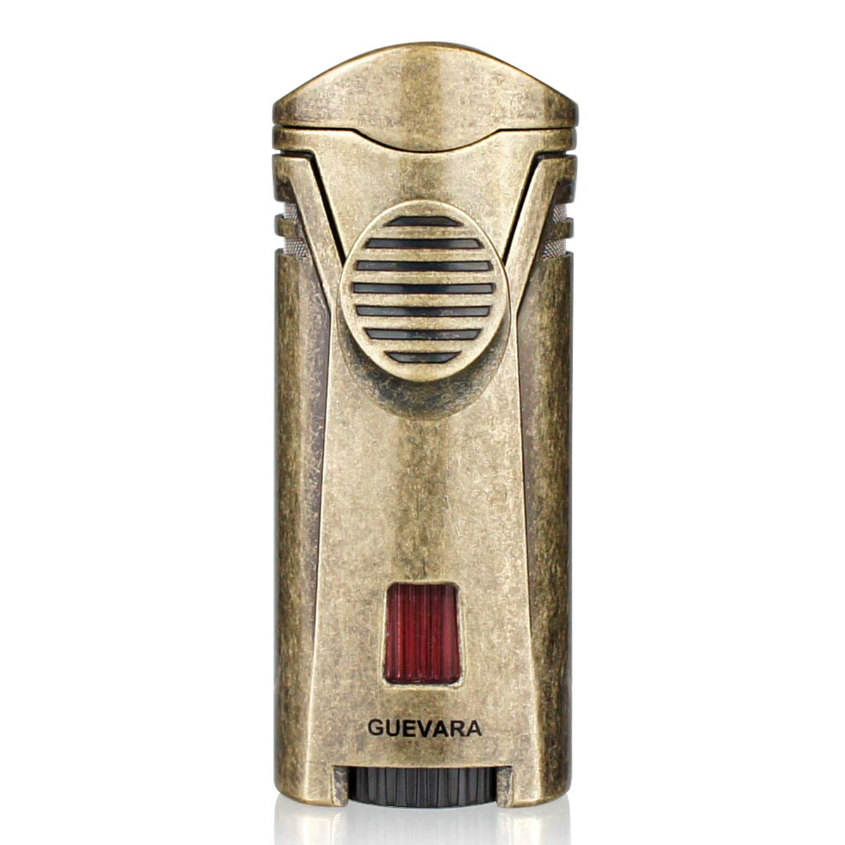 Lighter Torch with Stand Windproof Single Torch Butane Refillable Scorch Lighters