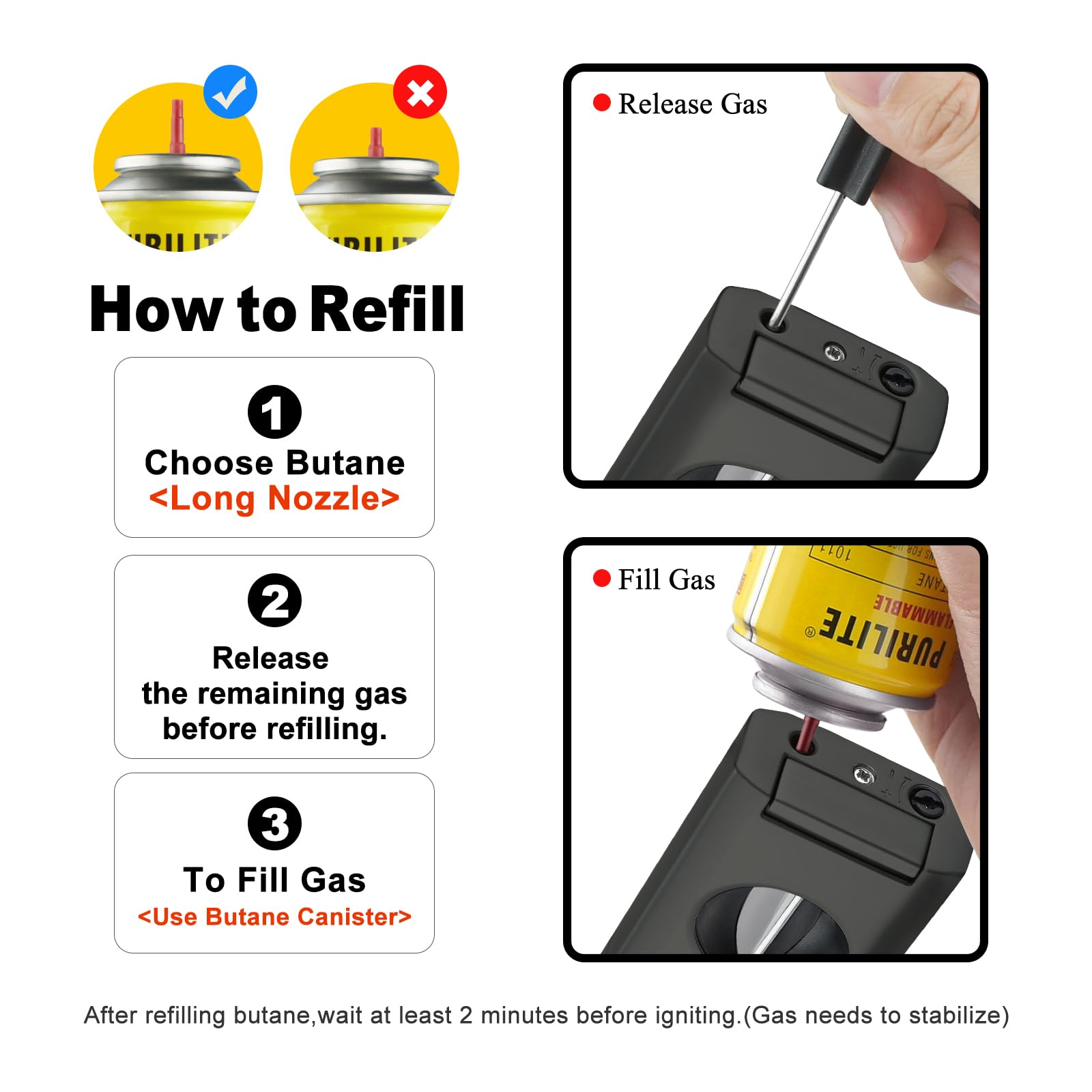 Cigar Lighter,single Jet Flame Torch Lighter, Refillable Butane Lighter with Cigar Cutter V Cut Cigar Punch Cigar Holder Cigar Draw Enhancer, Great Cigar Accessories