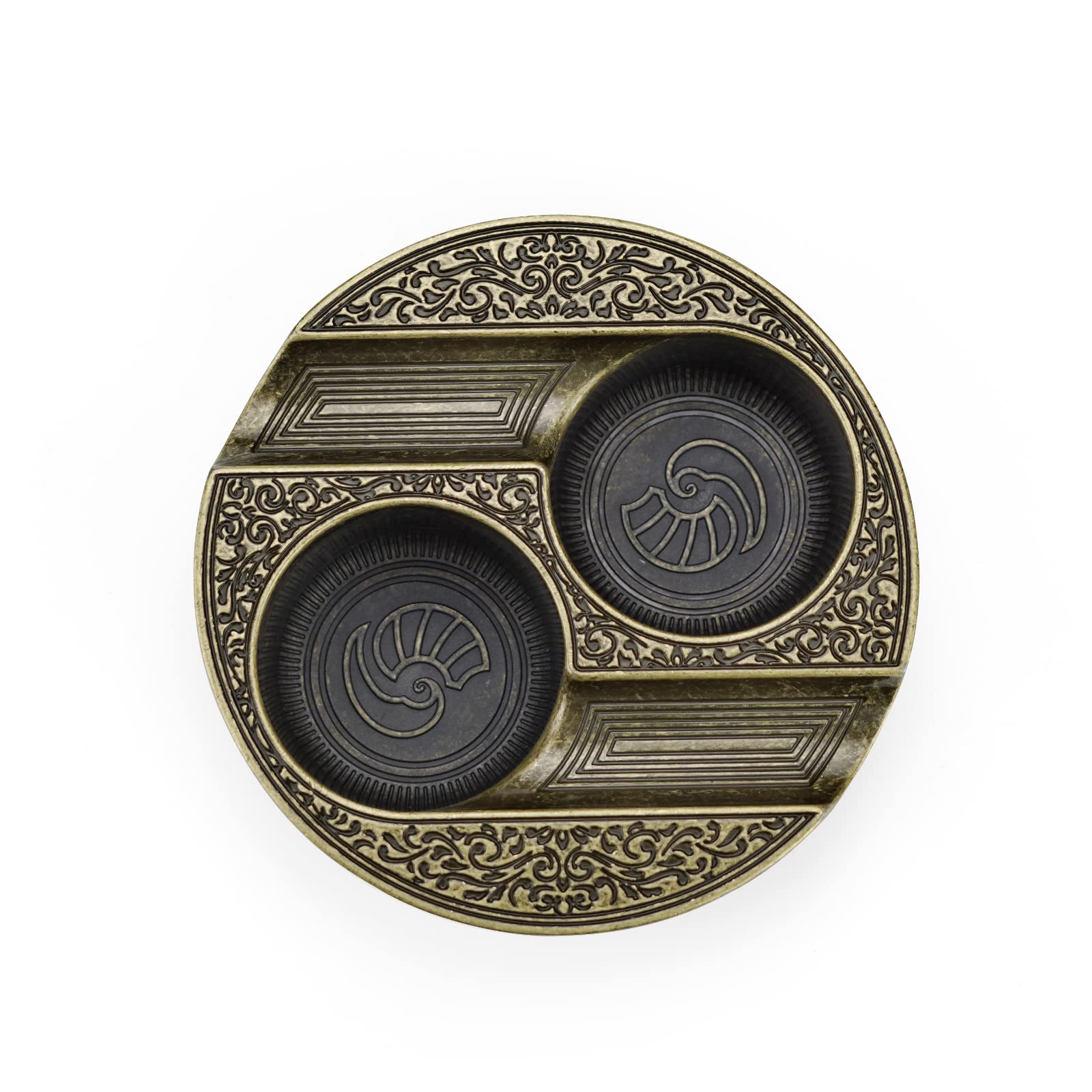 Cigar Ashtray Metal Ashtrays for Patio/Home/Table Modern Ashtrays Unbreakable Ash tray Cigar Gifts for Men Cigar Accessories